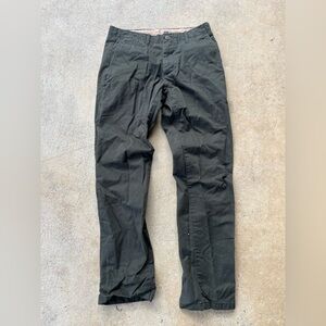 Baggy gap green denim pants